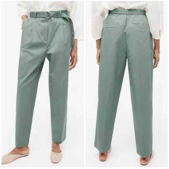 NWT J Crew D Ring Pleated Chino Pants - Picture 10 of 10
